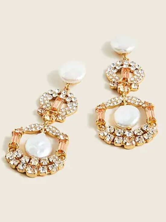 J. Crew Jewelry - NWT J. Crew Freshwater Pearl Drop Earrings